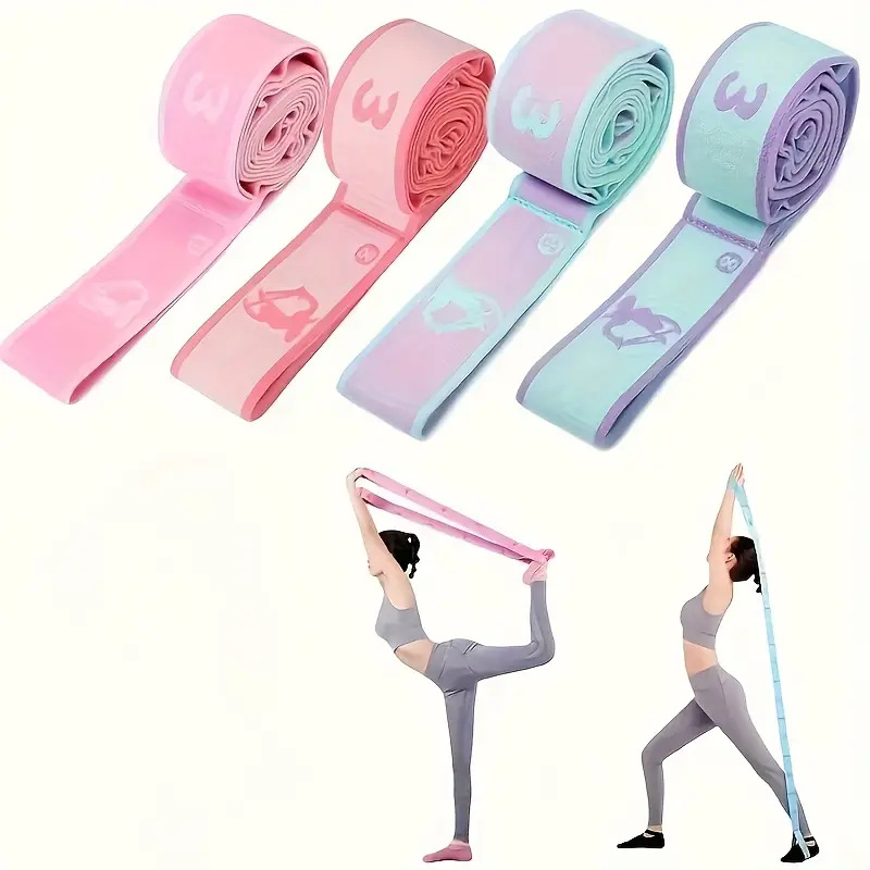 Pilates Yoga Stretching - Beginner Elastic Resistance Band Yoga Pilates