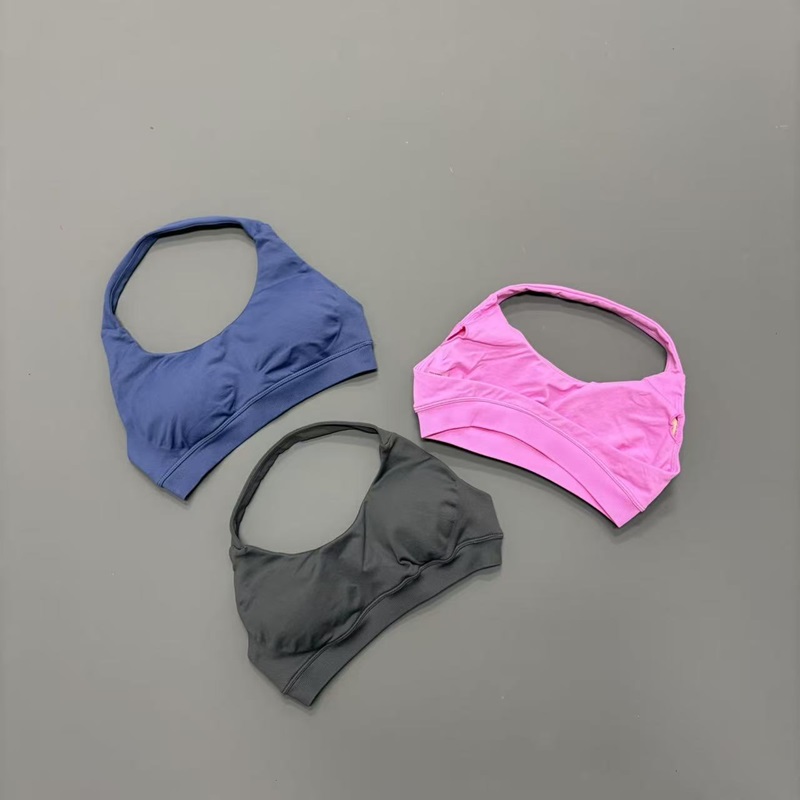 Pilates Yoga Stretching - Sports Bra Women Seamless Open Back