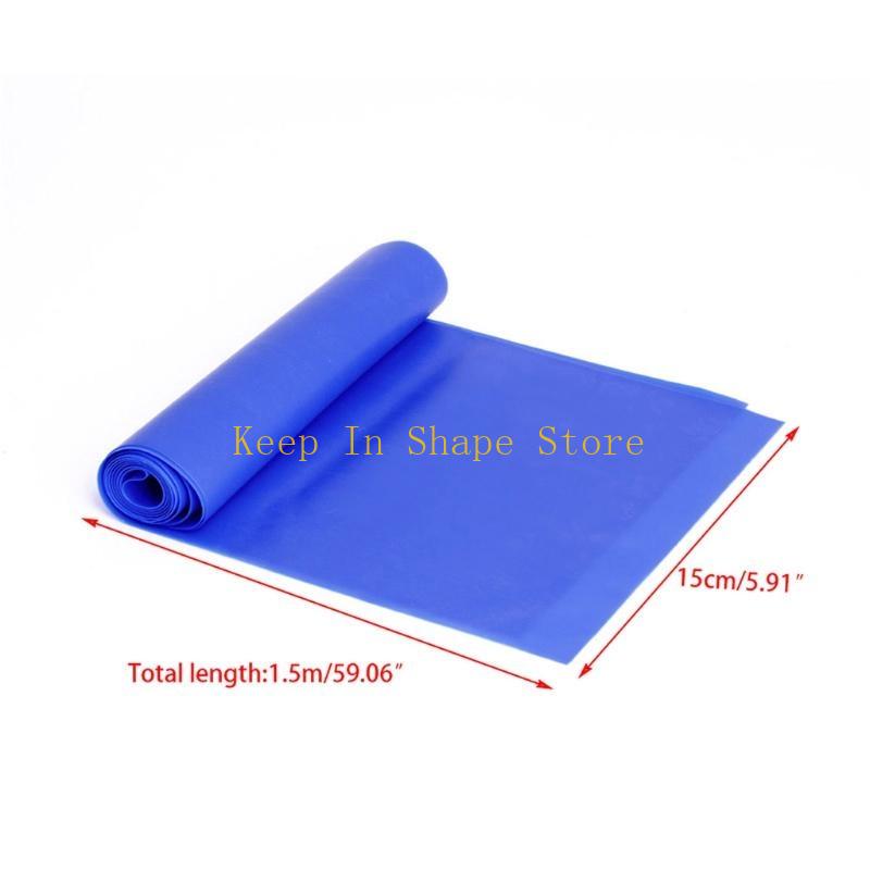 U1JC 1.5m Elastic Yoga Pilates - Pilates Yoga Stretching ulasan dan harga