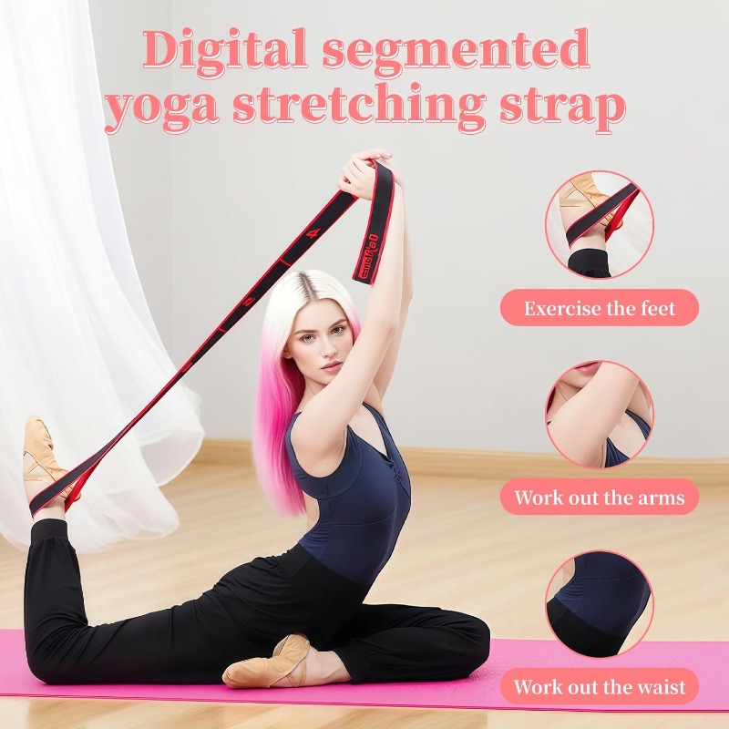 8 Sections Yoga Stretch Resist - Pilates Yoga Stretching ulasan dan harga