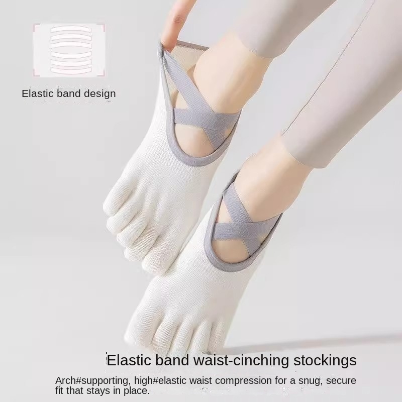 Women Non-Slip Five-Toe Yoga S - Pilates With Yoga ulasan dan harga