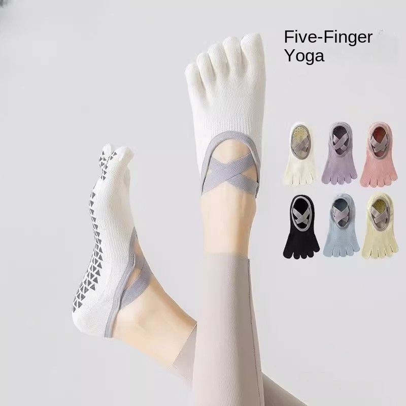 Women Non-Slip Five-Toe Yoga S - Pilates With Yoga ulasan dan harga