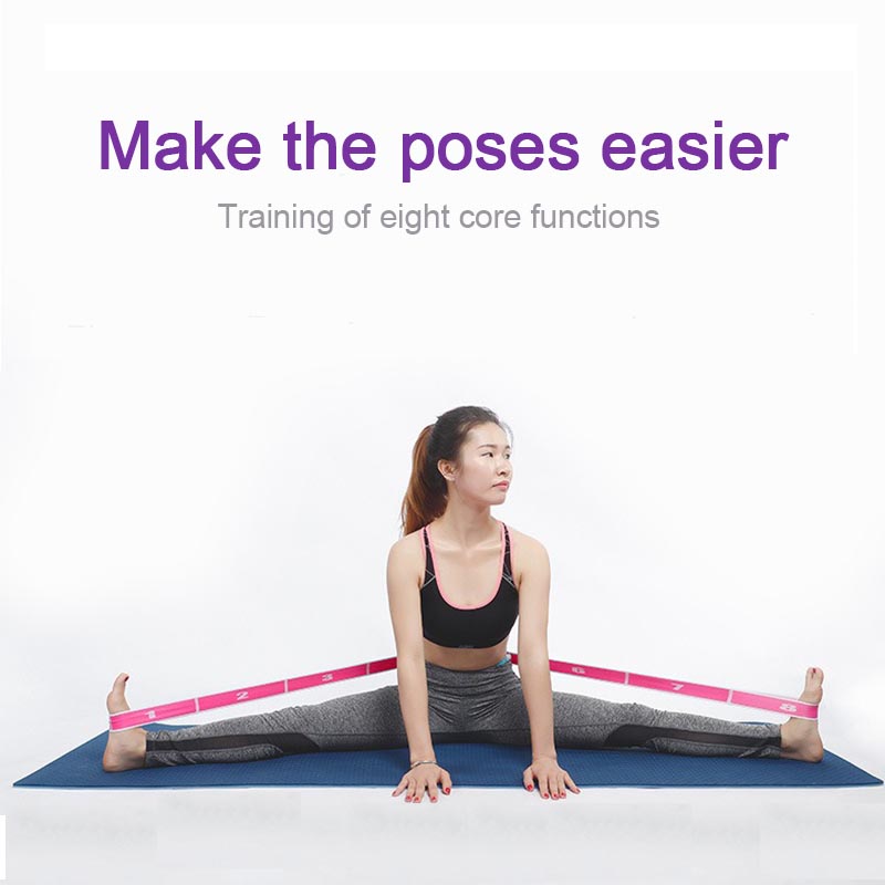 Beginner Elastic Resistance Ba - Pilates Yoga Stretching ulasan dan harga