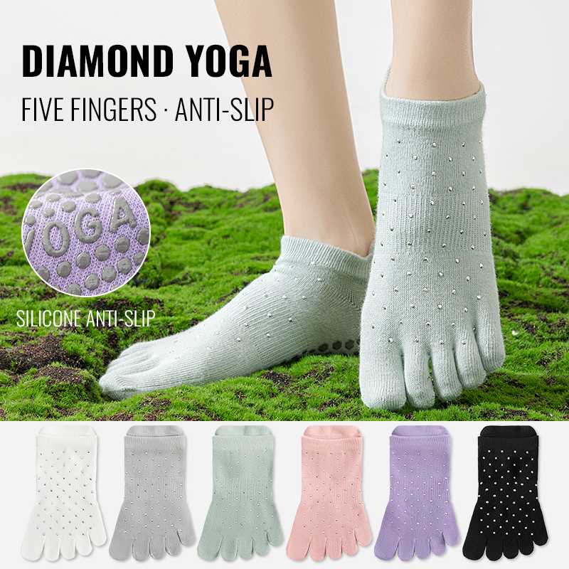 MiiOW Non-Slip Grip Pilates So - Pilates With Yoga ulasan dan harga
