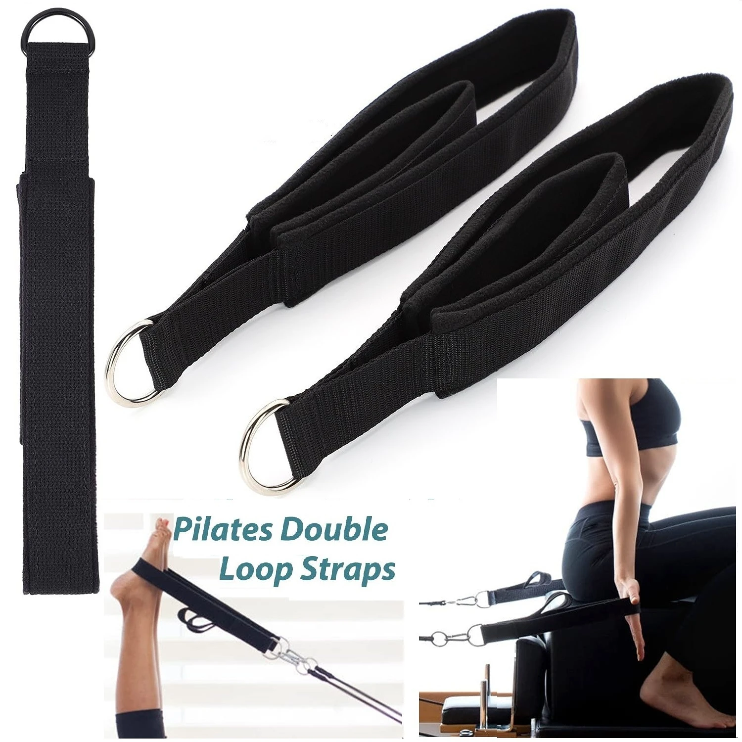 Double Ring Elastic Yoga Pilat - Pilates Yoga Stretching ulasan dan harga