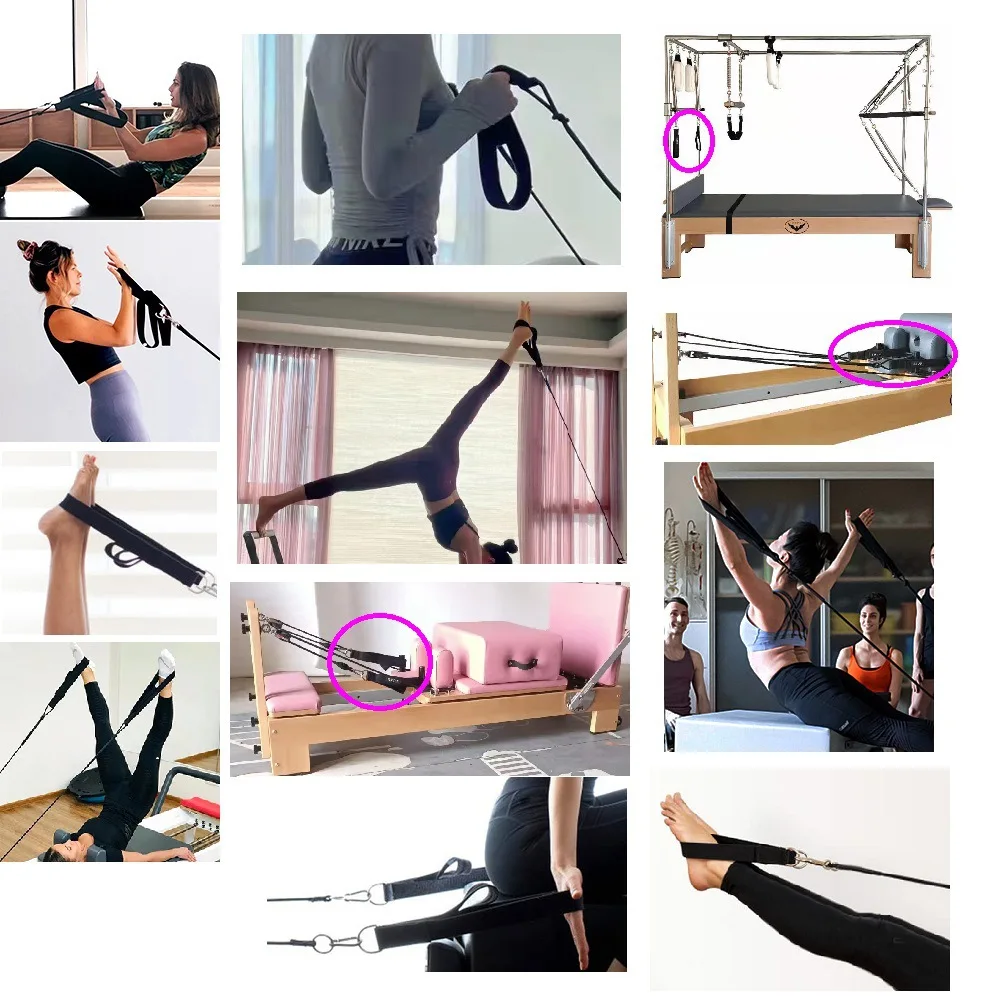 Double Ring Elastic Yoga Pilat - Pilates Yoga Stretching ulasan dan harga