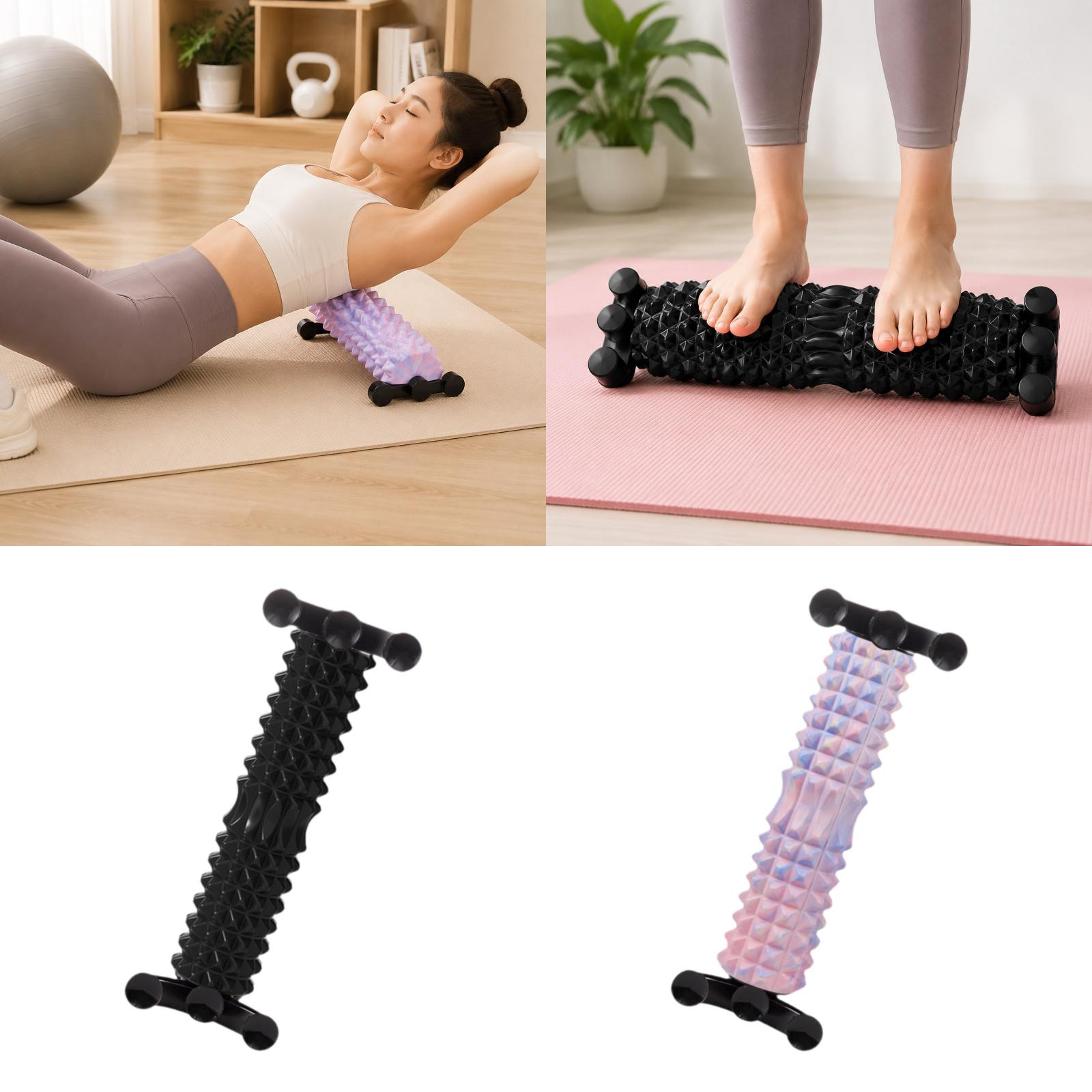 Yoga Foam Roller 90cm High Den - Pilates Yoga Stretching ulasan dan harga