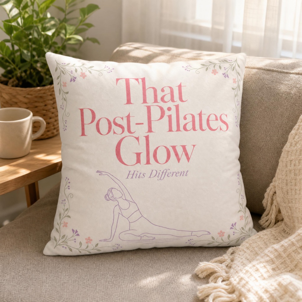 Minimal Floral Vine Pilates La - Pilates Yoga Quotes ulasan dan harga