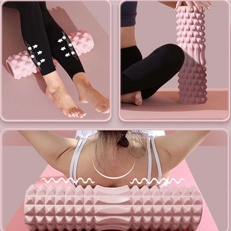 Yoga Foam Roller Set Muscle Ma - Pilates Yoga Block Exercises ulasan dan harga