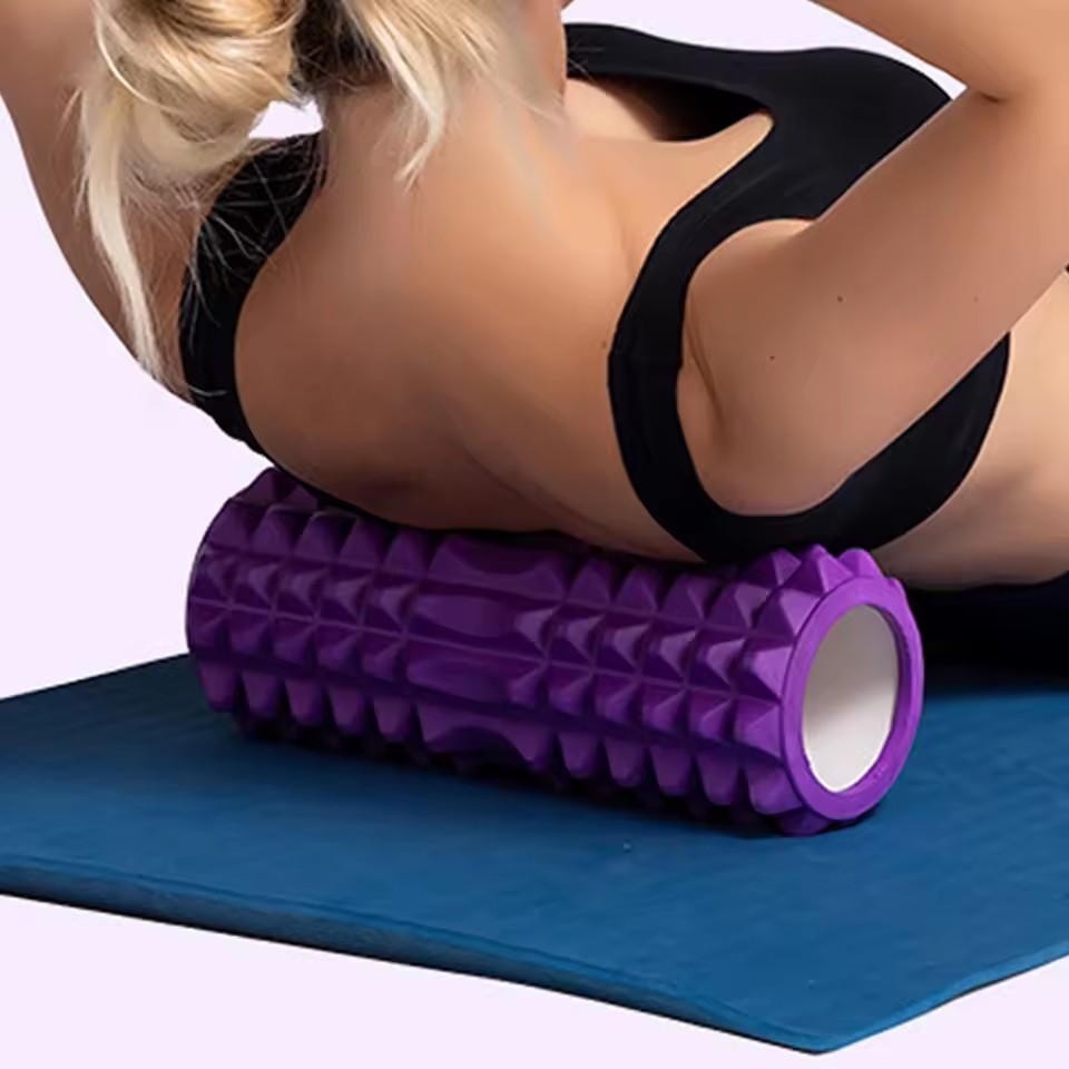 Yoga Foam Roller Set Muscle Ma - Pilates Yoga Block Exercises ulasan dan harga