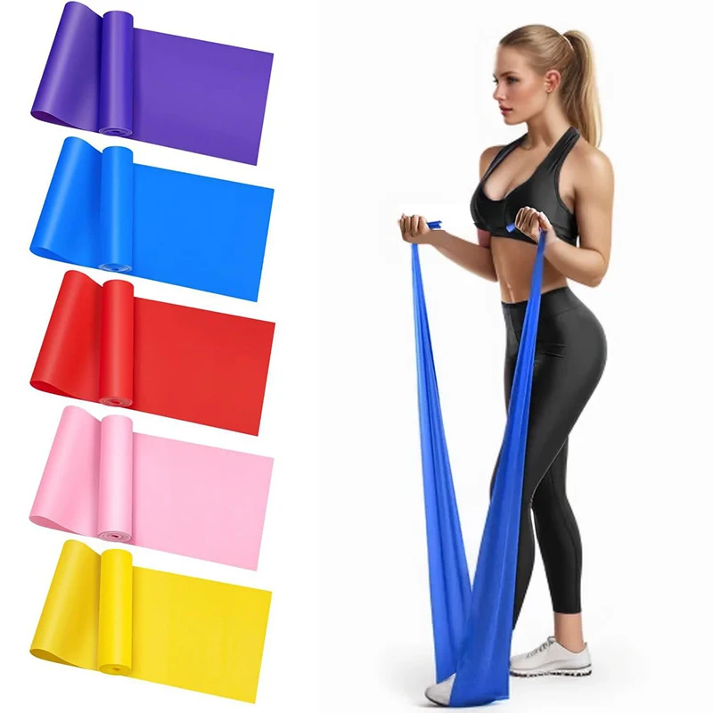 Elastic Yoga Fitness Bands Yog - Pilates Yoga Stretching ulasan dan harga
