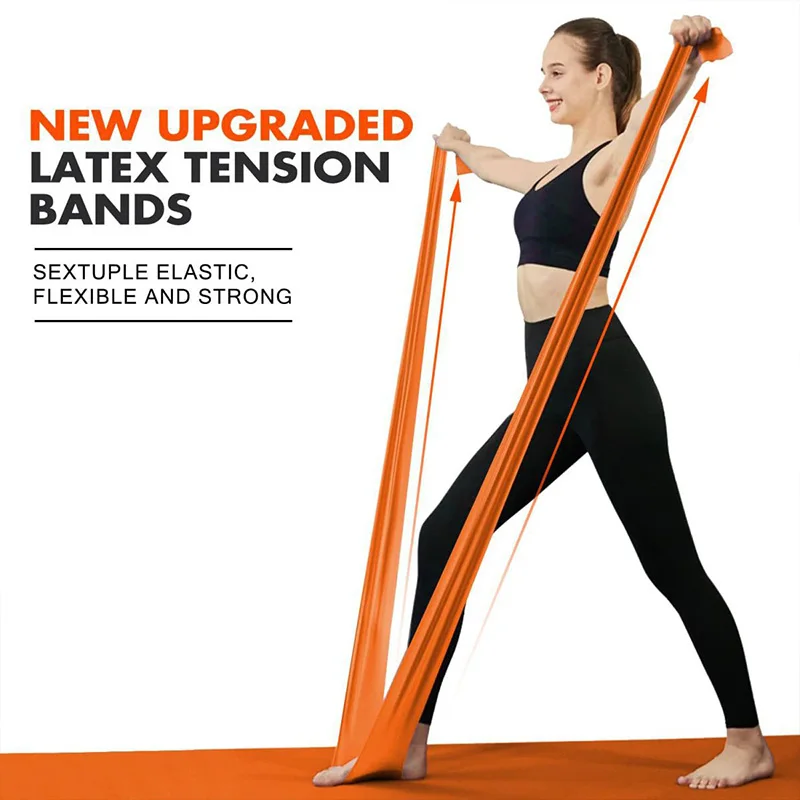 Elastic Yoga Fitness Bands Yog - Pilates Yoga Stretching ulasan dan harga